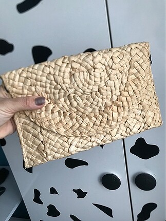  Beden Hasir Bayan Clutch Canta