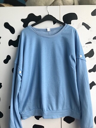 Bebe mavi Oversize Sweatshirt