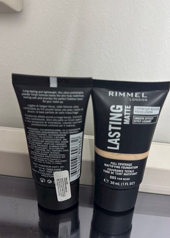 Rimmel Lasting Matte Fondöten 30 ml - Koyu Bej - Görsel 2