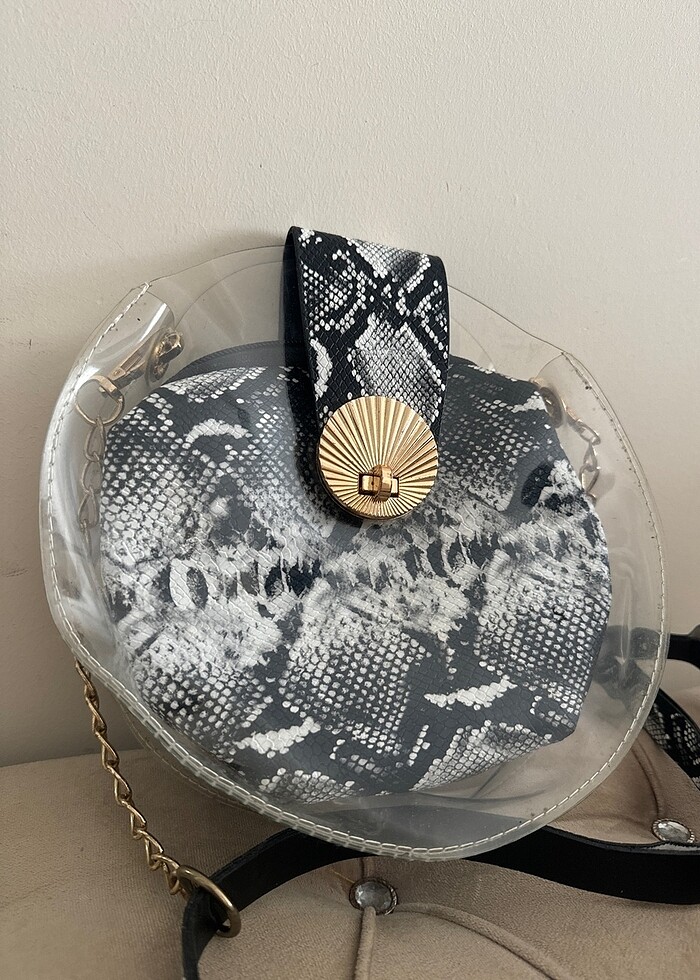 Zebra desen çanta - Görsel 2