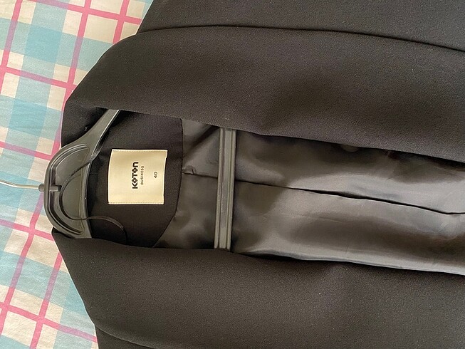 40 Beden siyah Renk blazer ceket