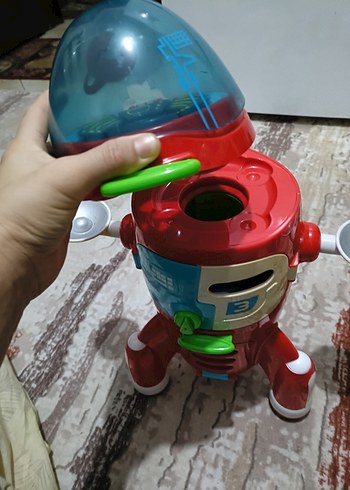 imaginarium marka Renkli Kırmızı Roket Figürü ve Astronot - Görsel 6