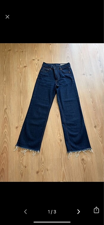 M&S bol paça jean 8 no yani 36 beden