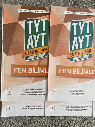 TYT FEN BİLİMLERİ FASİKÜL