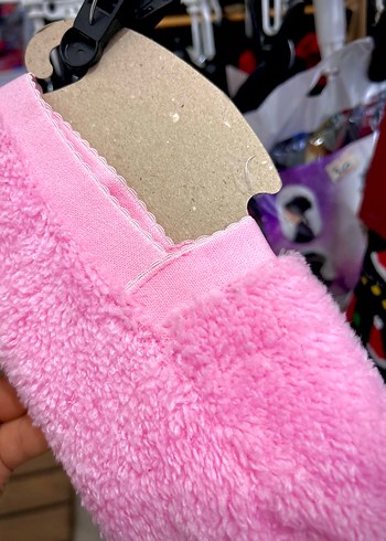 Yumuşak Pembe Ev Patiği - Görsel 4