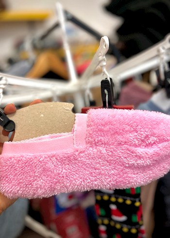 Yumuşak Pembe Ev Patiği - Görsel 2