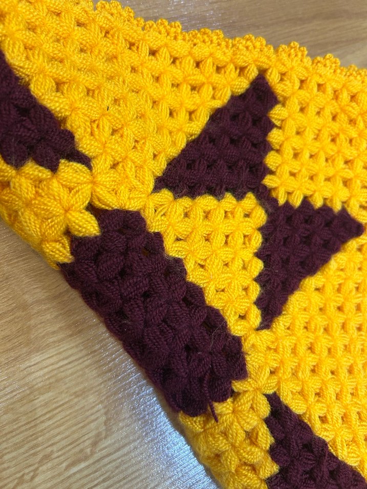 Kahverengi Örgü Banyo Lifi - Görsel 4