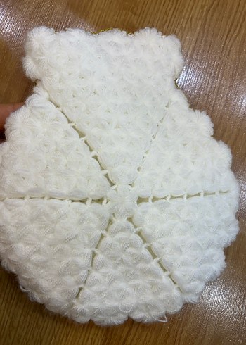 Beyaz Çiçek Desenli Gelin Lif Seti - Görsel 4