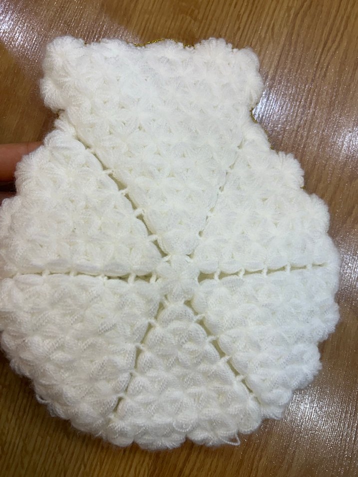 Beyaz Çiçek Desenli Gelin Lif Seti - Görsel 4