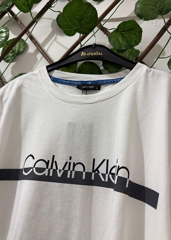 Calvin Klein Beyaz Baskılı Erkek Tişört - Görsel 5