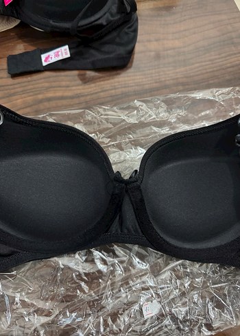 Siyah Rock Punk Tarzı Rahat Sütyen - Görsel 4