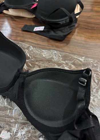 Siyah Rock Punk Tarzı Rahat Sütyen - Görsel 3