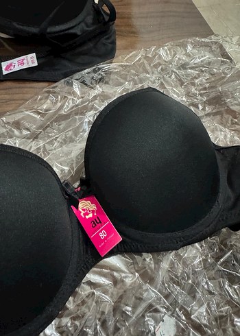 Siyah Rock Punk Tarzı Rahat Sütyen - Görsel 2