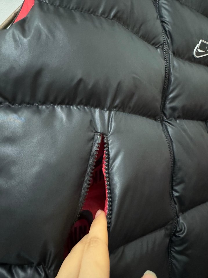 Siyah Nike Şişme Kolsuz Yelek - Görsel 5