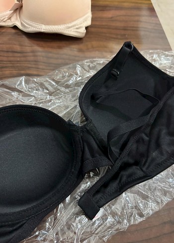 Siyah Mini Goth Sütyen - Görsel 2