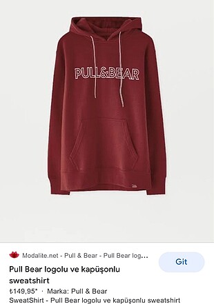 s Beden pull and bear sweatshirt