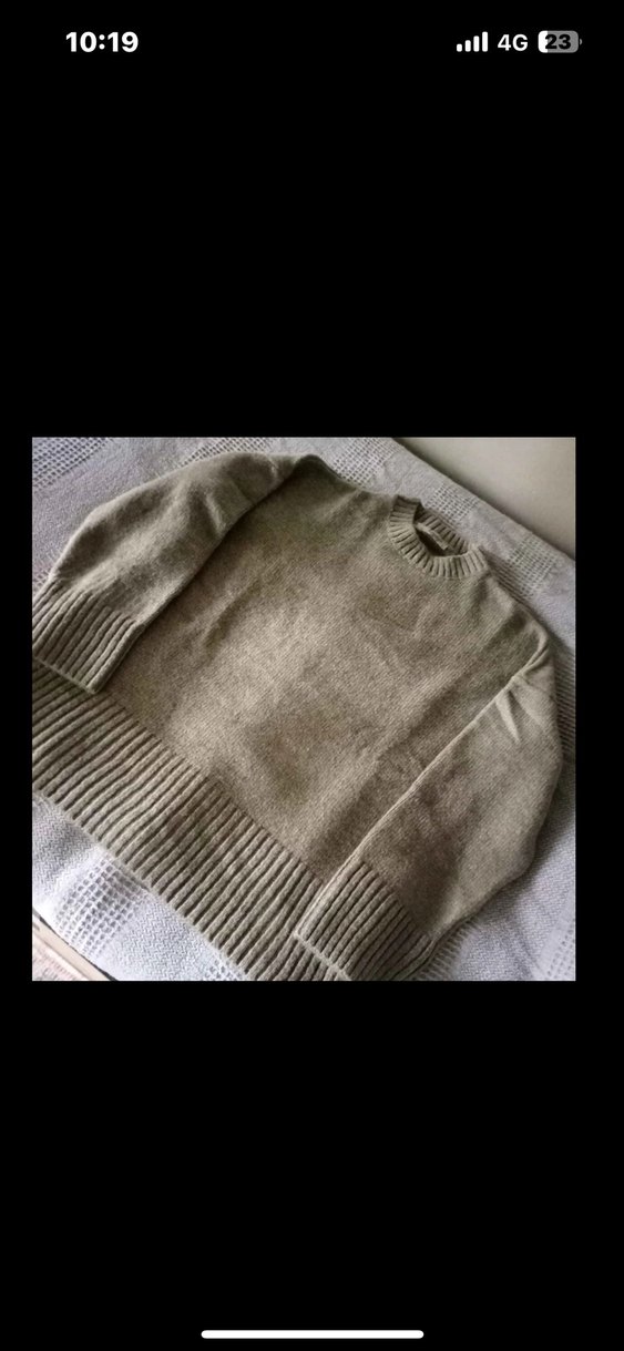 Ritnice Kadın Vizon Bisiklet Yaka Örgü Kazak - Görsel 2