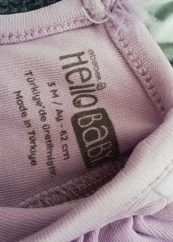 Mor Kolsuz Fırfırlı Zıbın - Görsel 3