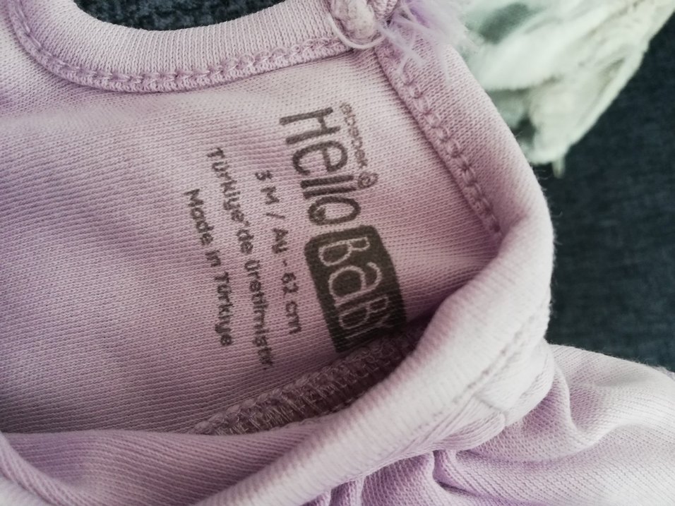 Mor Kolsuz Fırfırlı Zıbın - Görsel 3