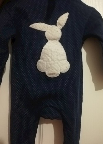 Kız Bebek Kapüşonlu Tulum - Görsel 2