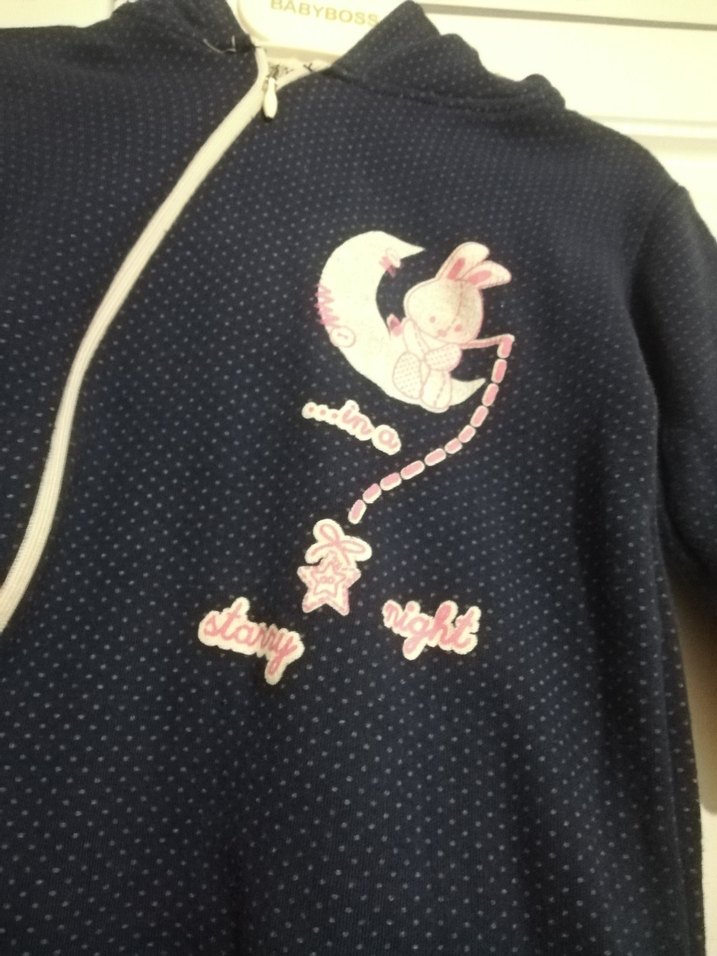 Kız Bebek Kapüşonlu Tulum - Görsel 5