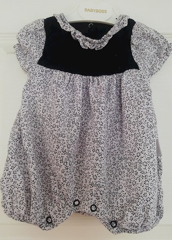 Kız Çocuk Fırfırlı  Kısa Kollu Şort Tulum - Görsel 3