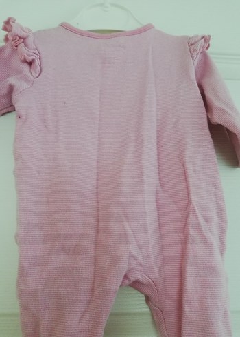 Pembe Kız Bebek Fırfırlı Tulum - Görsel 4