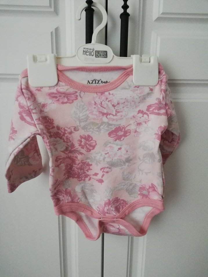 Pembe Desenli Bebek Kız Takımı - Görsel 3