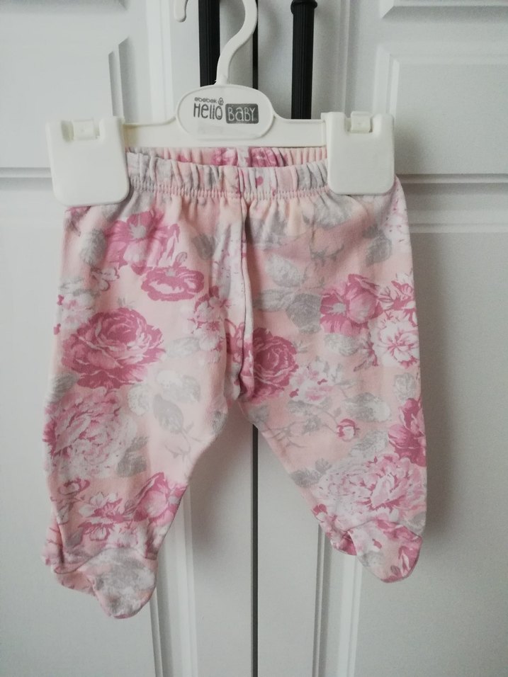 Pembe Desenli Bebek Kız Takımı - Görsel 4