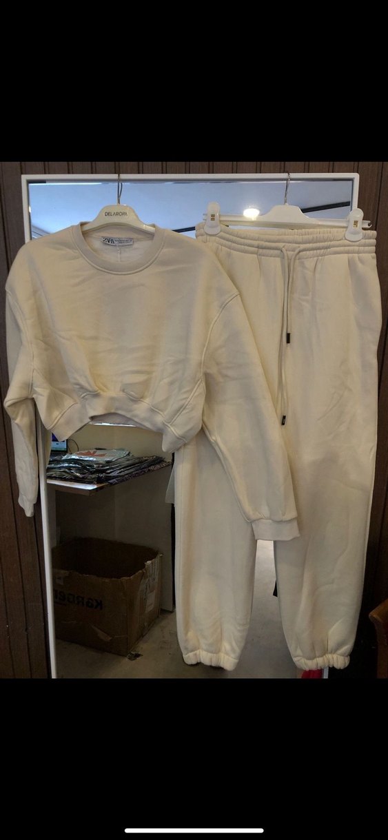 Crop eşofman takım - Görsel 2