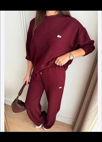 Lacoste Bordo Lacoste Esofman Takimi