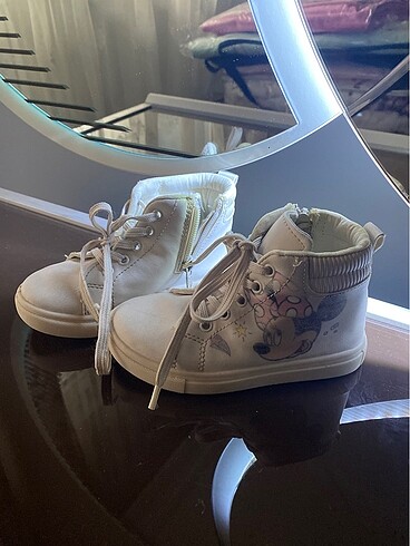 Beyaz Kız Çocuk Sneaker Ayakkabı