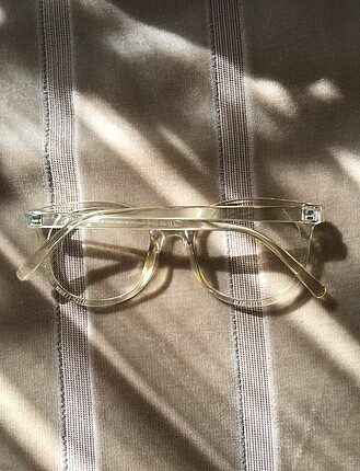  Beden Vintage Şeffaf Gözlük Çerçevesi H&m