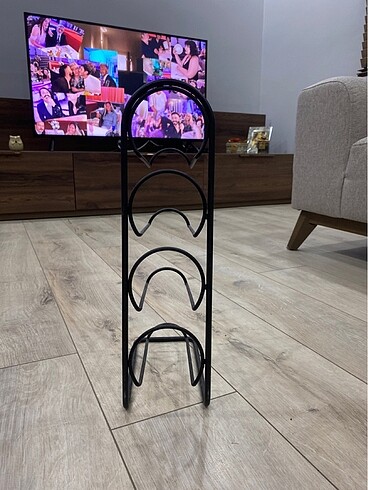 4 Raflı Şarap Standı