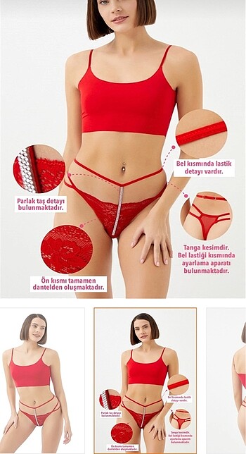 Aksesuar Detaylı G-string