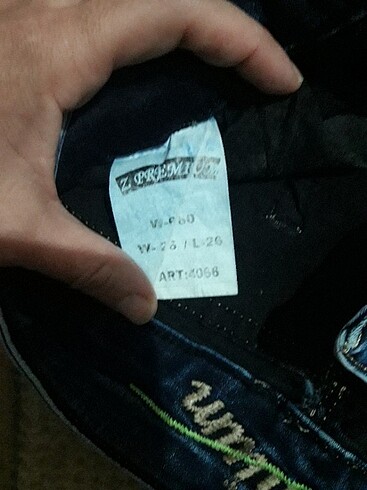 26 Beden mavi Renk Bayan kot pantolon