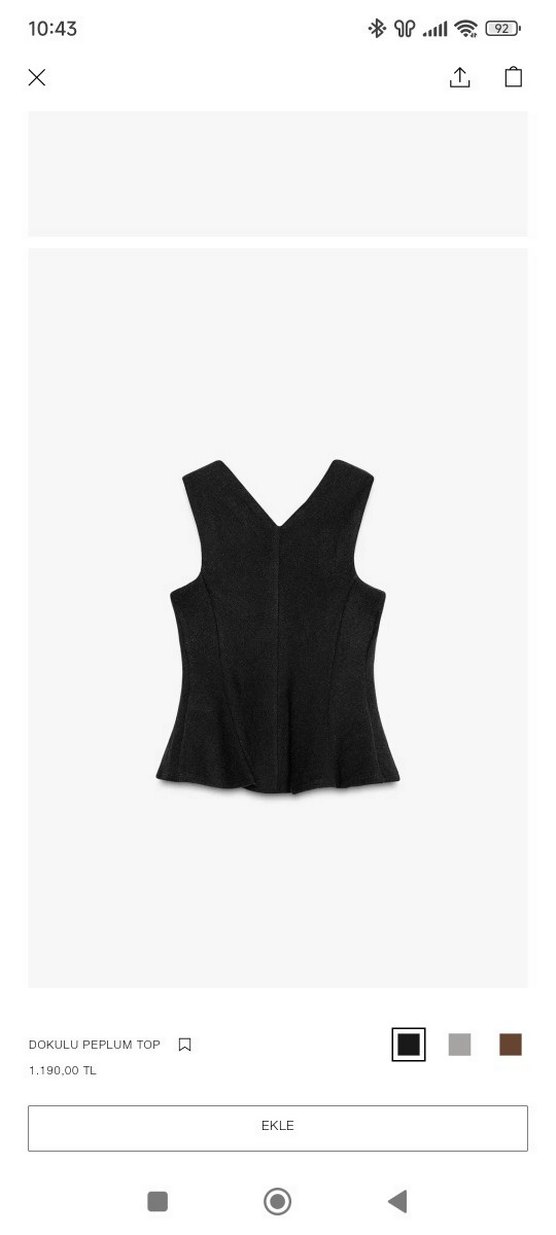 ZARA BLUZ - Görsel 2