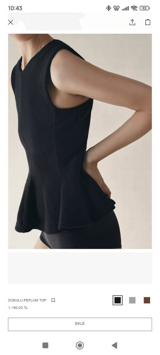 ZARA BLUZ - Görsel 4