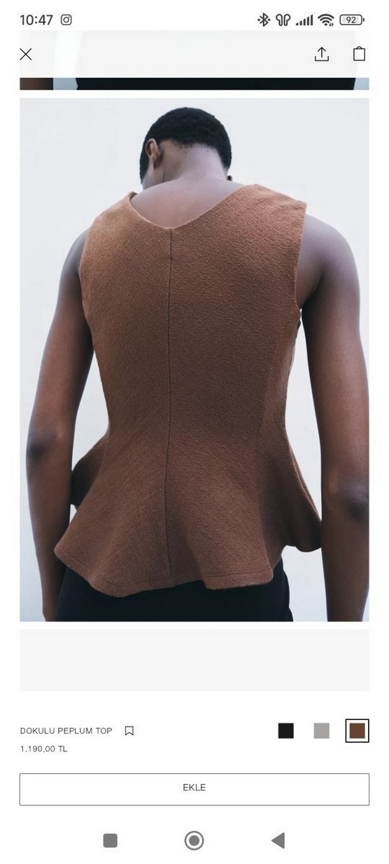 ZARA BLUZ - Görsel 3