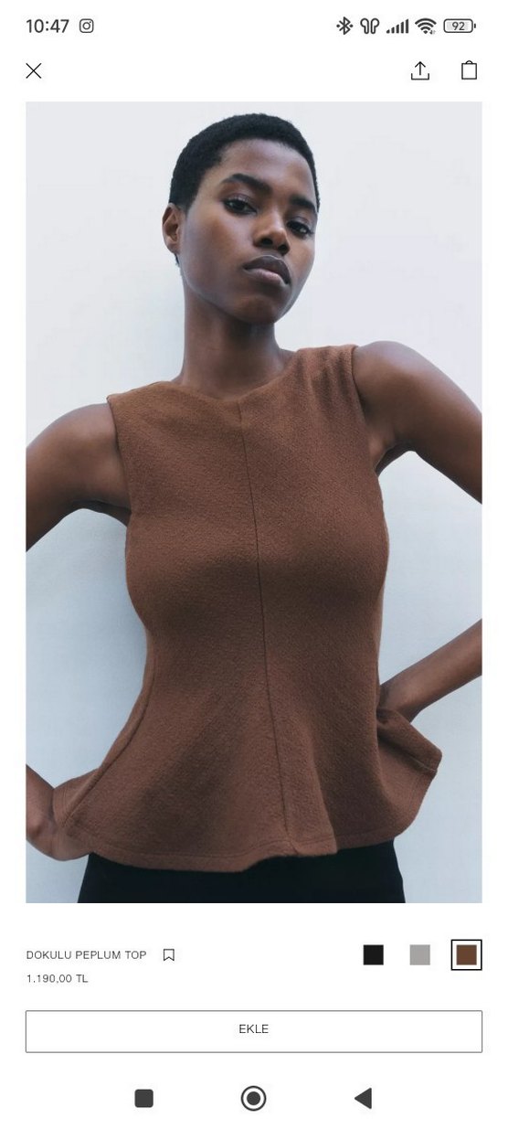 ZARA BLUZ - Görsel 4