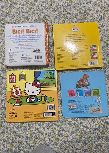 Benekler için kalın kitap Meyveler, Evdeki Şekiller dokun hisset - Görsel 4