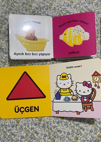 Benekler için kalın kitap Meyveler, Evdeki Şekiller dokun hisset - Görsel 2