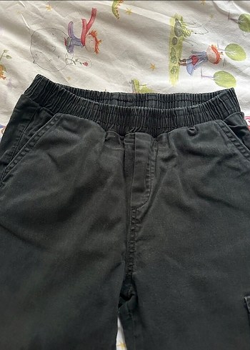 Nebati Erkek Çocuk Siyah Bol Kesim Kot Pantolon - Görsel 4