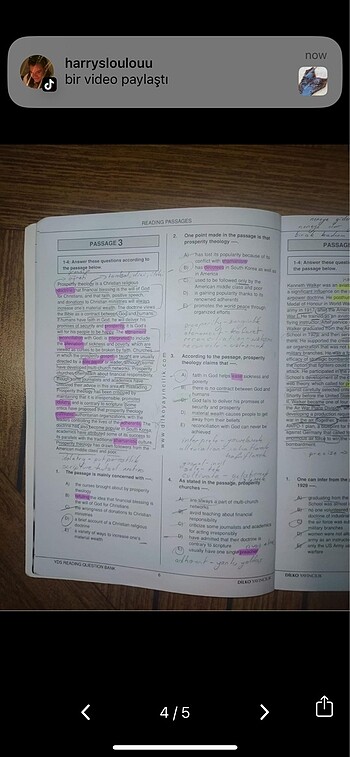  Beden DILKO YDS READING QUESTION BOOK