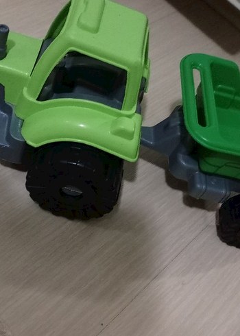  Beden Renk Renkli Yeşil Oyuncak Kamyon Seti