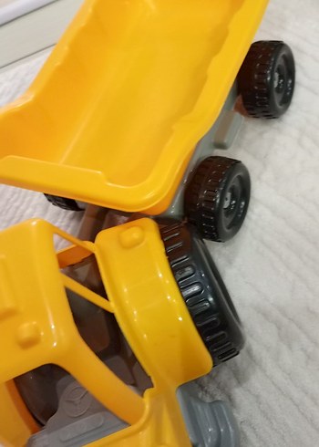  Beden Renk Sarı Renkli Oyuncak Kamyon