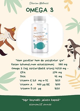 OMEGA 3 KULLANMAK COK ONEMLİ!