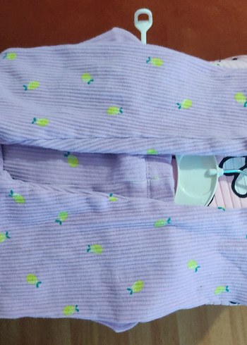 Pembe Desenli Kız Tayt - Görsel 4