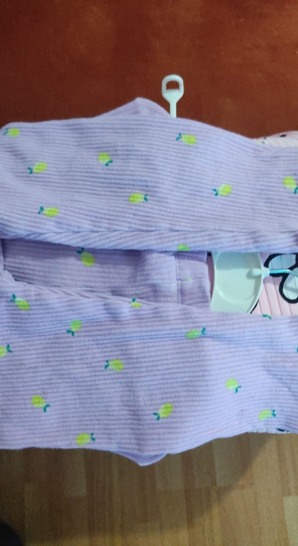 Pembe Desenli Kız Tayt - Görsel 4