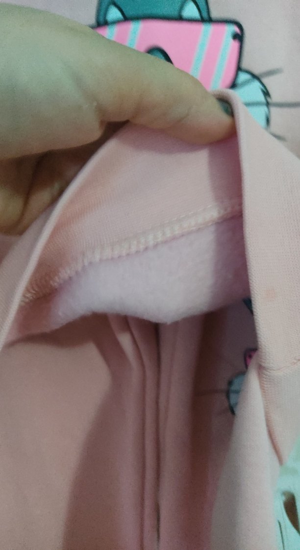 Pembe Bebek Kız Uzun Kollu Baskılı Takım - Görsel 3